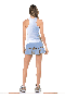 Women K-Swiss T-Shirts & Tops | EXCEL TANK Glacier