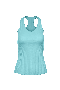 Women K-Swiss T-Shirts & Tops | PLEATED V-NECK TANK 2 Angel Blue