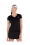 Women K-Swiss Tennis & Pickleball | EXCEL V-NECK S/S Black