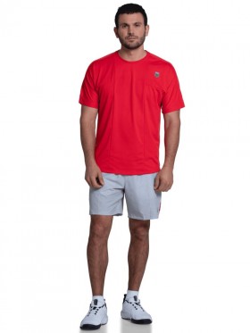 Men K-Swiss Tennis & Pickleball | SQUARED UP S/S Martian Red