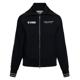 Women K-Swiss Jackets & Hoodies | MCLAREN VINTAGE SOFT TRACK JACKET Black