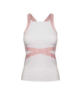 Women K-Swiss T-Shirts & Tops | CRISS-CROSS TANK White