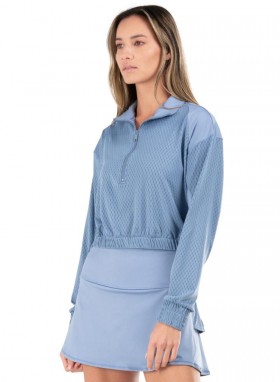 Women K-Swiss T-Shirts & Tops | DIAMOND 1/4 ZIP L/S Infinity
