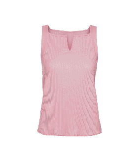 Women K-Swiss Tennis & Pickleball | DEEP V PLEATED TANK Seashell