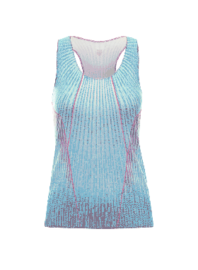 Women K-Swiss Tennis & Pickleball | PLEATED V-NECK TANK Angel