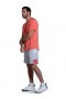  Camisa masculina K-Swiss para tênis e pickleball | HEATHER S/S Vermelho Marciano