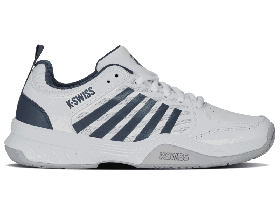  Tênis masculino K-Swiss | COURT EXPRESS 2 Branco/Stargazer/Azul Vapor