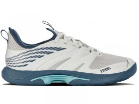  Tênis masculino K-Swiss | SPEEDTRAC Star Branco/Moonstruck/Azul-petróleo