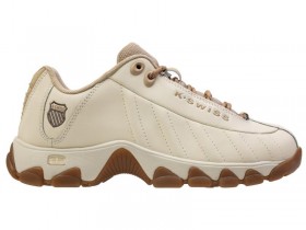  K-Swiss Lifestyle Feminino | ST329 CMF Branco Osso/Safari/Goma