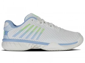  Tênis feminino K-Swiss | HYPERCOURT EXPRESS 2 CLAY Lucent White/Dutch Canal/Paradise Green