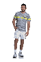  T-SHIRT BLITZ S/S Shark da uomo K-Swiss Tennis e Pickleball