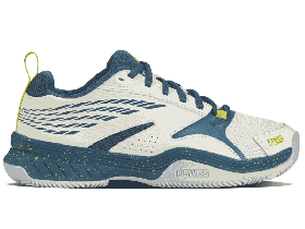  K-Swiss Padel Uomo | SPEEDEX PADEL Bianco/verde acqua indiano/primula della sera