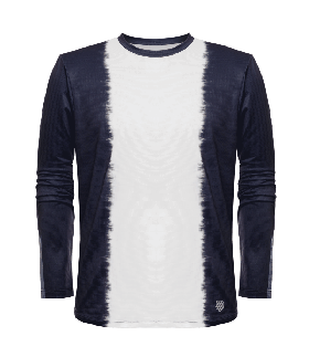  Magliette e top K-Swiss da uomo | SURGE L/S CREW Malibu Blue