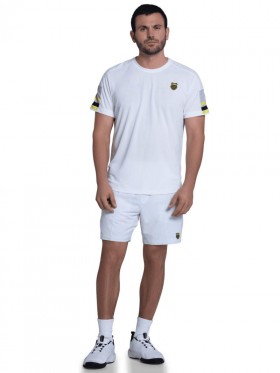 T-SHIRT COUNTER STRIKE S/S da uomo K-Swiss Tennis & Pickleball bianca