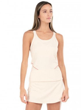  T-shirt e top K-Swiss da donna | CROSS COURT TANK Crema