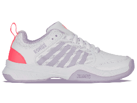  Tennis K-Swiss da donna | COURT EXPRESS 2 Bianco/petalo orchidea/fumo neon
