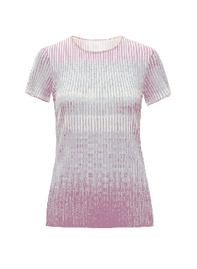  Donna K-Swiss Tennis & Pickleball | Maglia girocollo a maniche corte con pieghe Angel