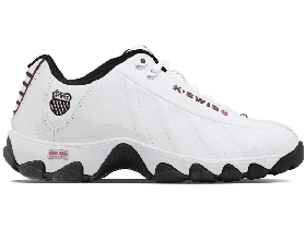 メンズ K-Swiss ライフスタイル | ST329 CMF ホワイト/ブラック/レッド