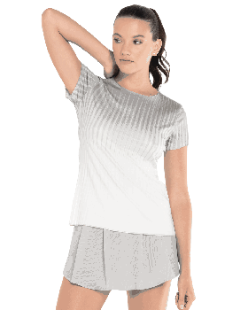  K-Swiss Tennis & Pickleball Dame | Plissert Langermet T-skjorte Nile