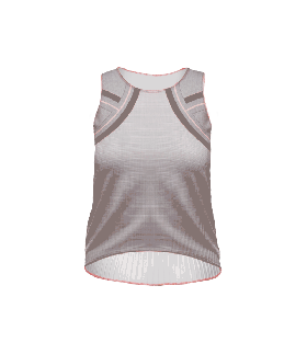 Ženski K-Swiss tenis i piklbol | SCULT PLEATED TANK Asphalt