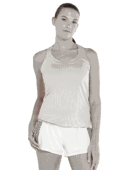  K-Swiss T-shirts och toppar för kvinnor | Veckad v-ringad linne Lucky in Love Bliss