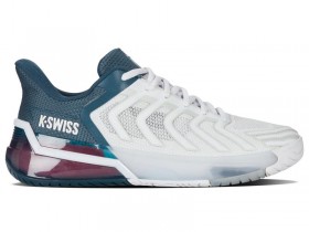 Erkekler K-Swiss Tenis | ULTRASHOT 4 Beyaz/yıldız gözlemcisi/neon Alev