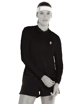  Kadın K-Swiss Tenis ve Pickleball | EXCEL ZIP Uzun/K Siyah