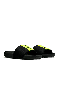  Sandalias K-Swiss Lifestyle para hombre | SLIDE SANDAL LN X MCLAREN Negro/Amarillo de seguridad