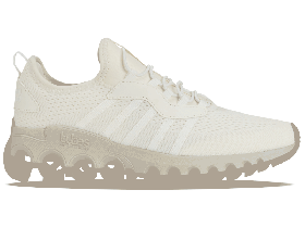  Zapatillas K-Swiss Active & Training para mujer | TUBES SLIP-ON Blanco estrella/Azul perla/Lago primavera