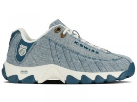 K-Swiss Lifestyle para mujer | ST329 CMF T Star Blanco/Azul Legión/Denim
