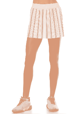  تنس وكرة بيكلبول سويسرية للسيدات | قصّة فوق التنورة - مقاس ١٤ بوصة، بني داكن