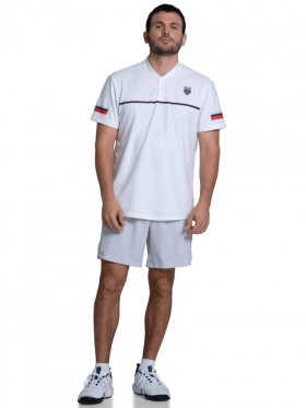  Herre K-Swiss Tennis & Pickleball | BASELINE HENLEY S/S Hvid
