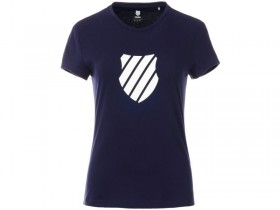  K-Swiss T-shirts og toppe til kvinder | LOGO TEE Marineblå