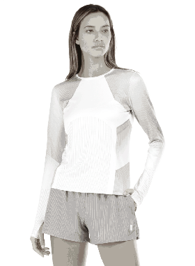  Dame K-Swiss Tennis & Pickleball | ACCELERATE L/S Glacier