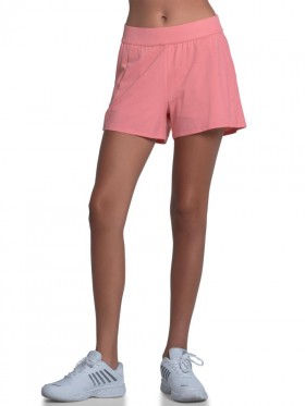  Dame K-Swiss Tennis & Pickleball | Pique Shorts-4" Strawberry Ice