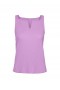  Dames K-Swiss T-shirts & Tops | Diepe V-hals geplooide tanktop Amethist
