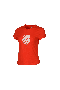  Dames K-Swiss T-shirts & Tops | LOGO TEE Rood