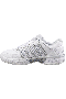  Dames K-Swiss Tennis | HYPERCOURT EXPRESS LEATHER Wit/zilver/gletsjergrijs