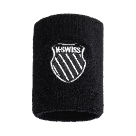  Heren/Dames K-Swiss Accessoires | UNISEX COURT DOUBLE POLSBAND Zwart