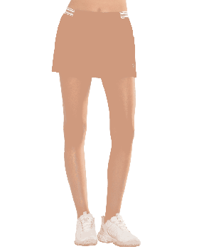  Dames K-Swiss rokken en jurken | GEWEVEN ROK - 12,5" Zwart