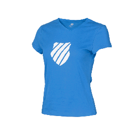  Dames K-Swiss T-shirts & Tops | LOGO TEE Blauw