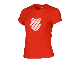  Dames K-Swiss T-shirts & Tops | LOGO TEE Rood