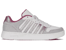  K-Swiss Lifestyle Damen | COURT PALISADES Grauviolett/Silber/Weiß