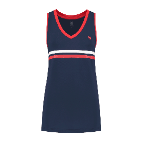 Damen-T-Shirts und Tops von K-Swiss | HERITAGE SPORT Tanktop, Marineblau