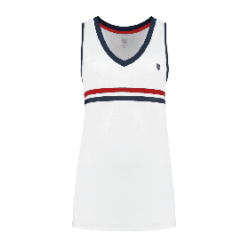 Damen-T-Shirts und Tops von K-Swiss | HERITAGE SPORT Tanktop Weiß