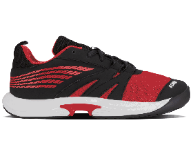  Παιδικό Τένις K-Swiss | SPEEDTRAC Φωτεινό Λευκό/ελαστικό Λιμουζίνας/κόκκινο υψηλού κινδύνου