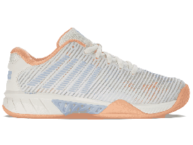  Γυναικείο Τένις K-Swiss | HYPERCOURT EXPRESS 2 Star Λευκό/ροδακινί Χνούδι/ερυθρόλευκο